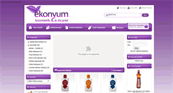 Desktop Screenshot of ekonyum.com